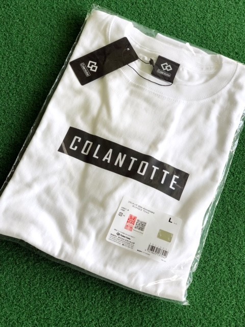 【G-460】◇ Colantotte コラントッテ .ユニセックス◇ 25th Anniversary ボックスロゴTシャツ ロング / Lサイズ ◇ 新品◇拍卖