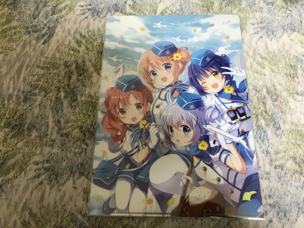 239クリアファイル ご注文はうさぎですか?? ローソンHMV限定 コア チノ マヤ メグ拍卖
