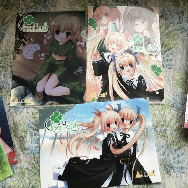 209クリアファイル Clover Heart’s (ALcot) 仁村有志(PRIMIL) 3枚セット拍卖