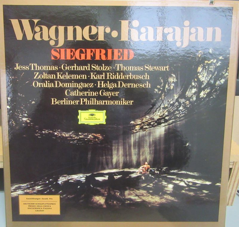 P25.ワーグナー 『ジークフリート』 トーマス、シュトルツ、スチュワート カラヤン指揮ウィーンフィル拍卖