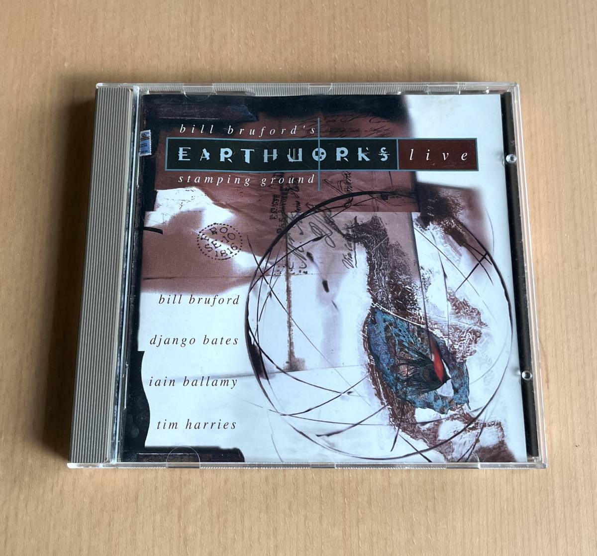 Bill Bruford's EARTHWORKS live / stamping ground ビル・ブラッフォード Django Bates ジャンゴ・ベイツ Iain Ballamy 管理168拍卖