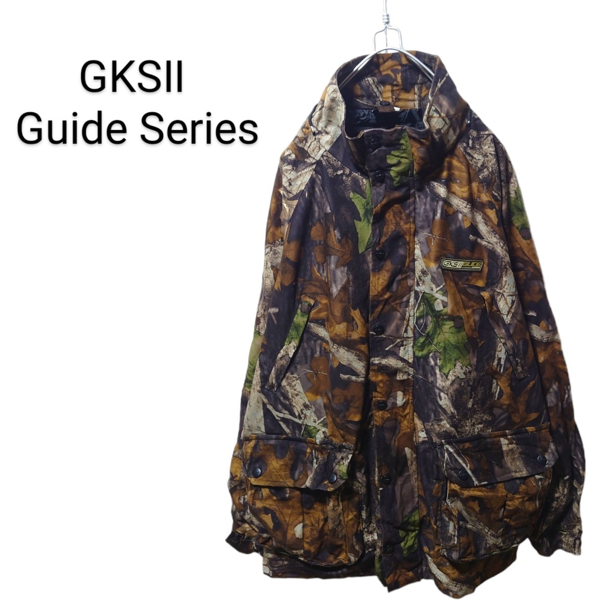 【GKSⅡ】リアルツリーカモ マウンテンパーカー ハンティング S-407拍卖