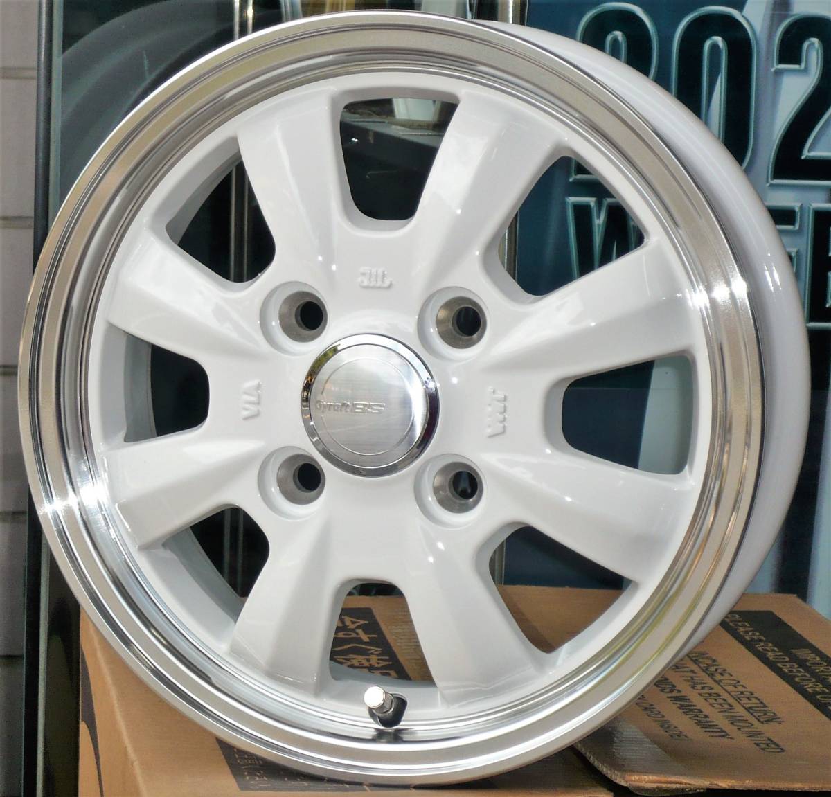 税込! S200P/S210P/S201P/S211P系 ハイゼット トラック・ハイゼット ジャンボ用 ホイール 「GYRAFT-8S」W 新品1台分拍卖