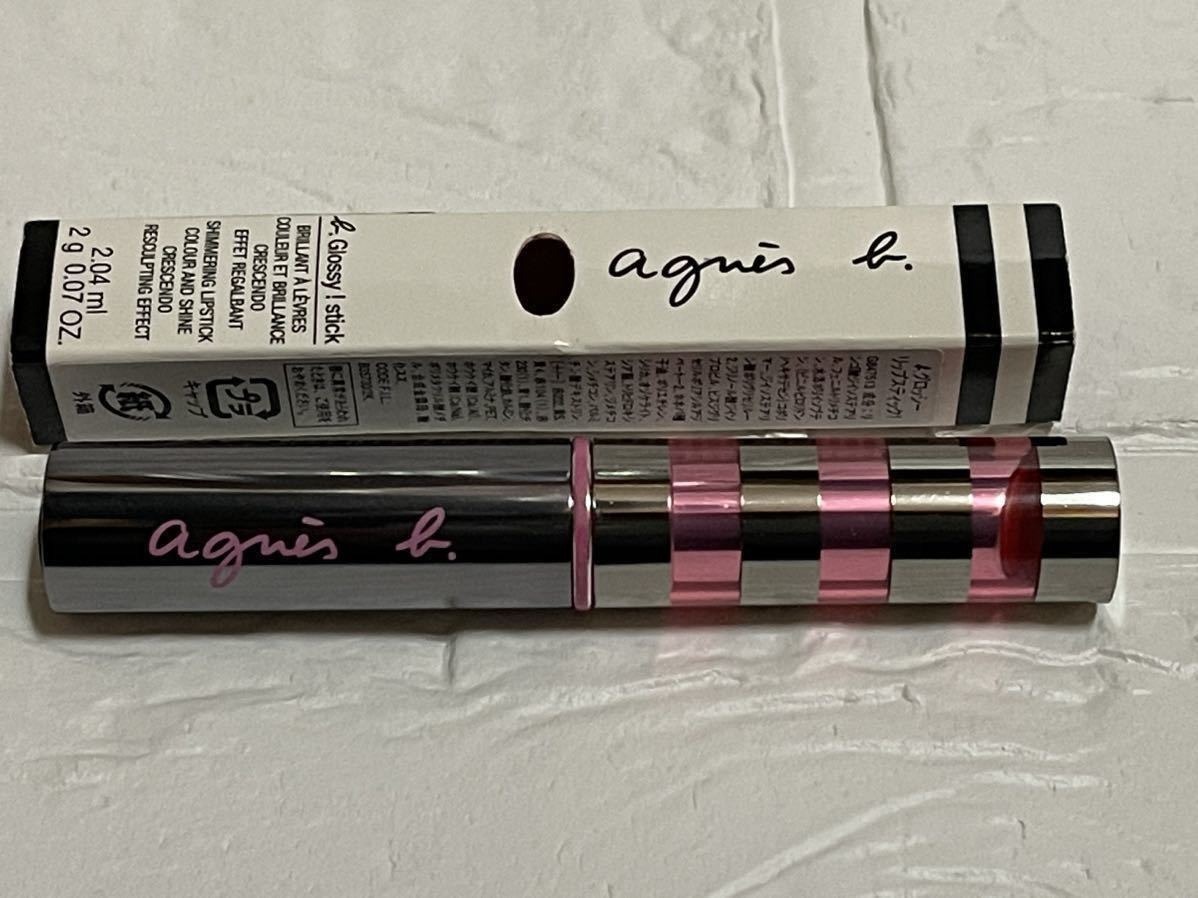 新品☆アニエスベー agnes b. 口紅 リップ チェリークリスタル 化粧品 コスメ メイク拍卖