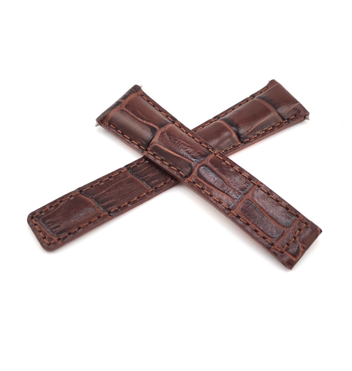 腕時計 イタリアンカーフレザー 革ベルト ブラウン 茶色 ラグ幅20mm バックル幅16mm 【対応】タグホイヤー モンツァ等 TAG HEUER拍卖