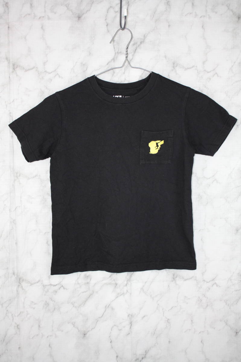 ユニクロ UTポケモン ブラック 130cm拍卖