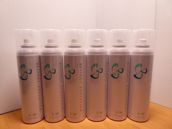 べスツール エボリューション S-30 ナチュラルキープスプレー ヘアスプレー 180g×6本 719J拍卖