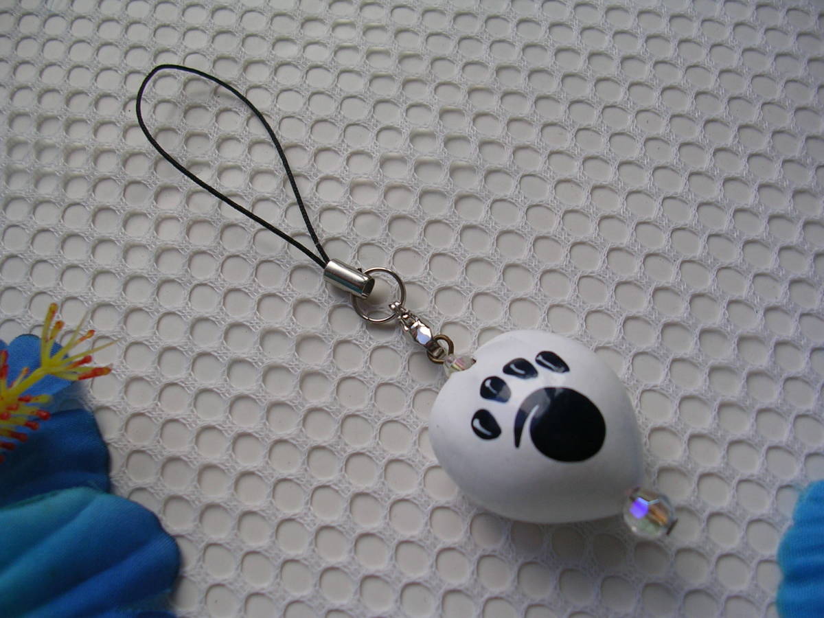 ●ハワイ最新!★ハワイハンドメイド★希少オールドデザイン★可愛くて綺麗なククイナッツストラップC拍卖