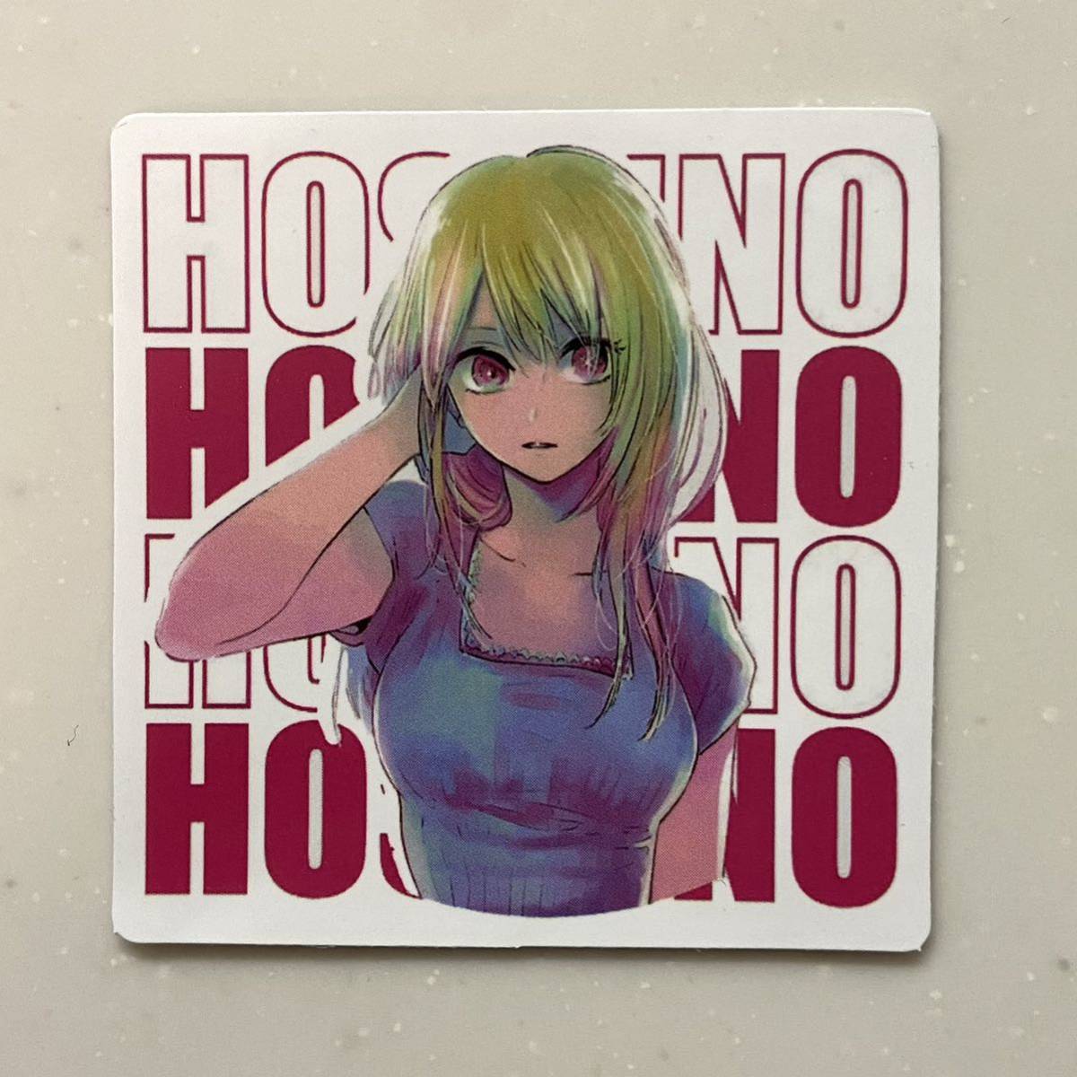 推しの子 ステッカーシール 星野アイ 星野アクア 星野ルビー 有馬かな 黒川あかね拍卖