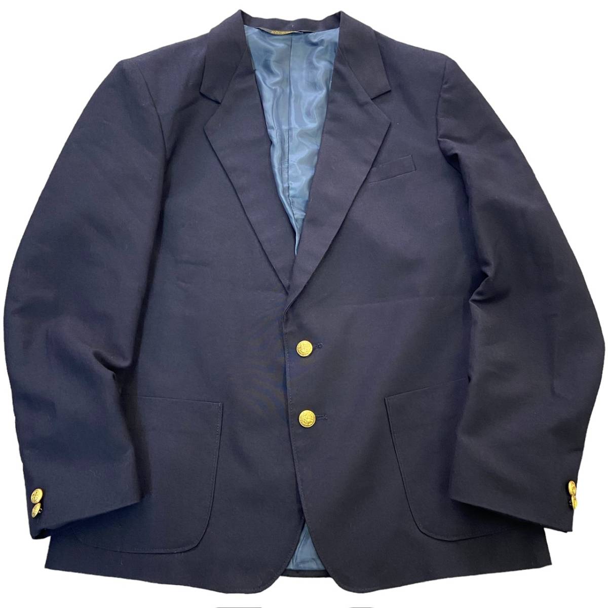 Dillard's 金ボタン テーラードジャケット 18 Husky 紺ブレ ブレザー コート ジャケット 2つボタン ディラーズ拍卖