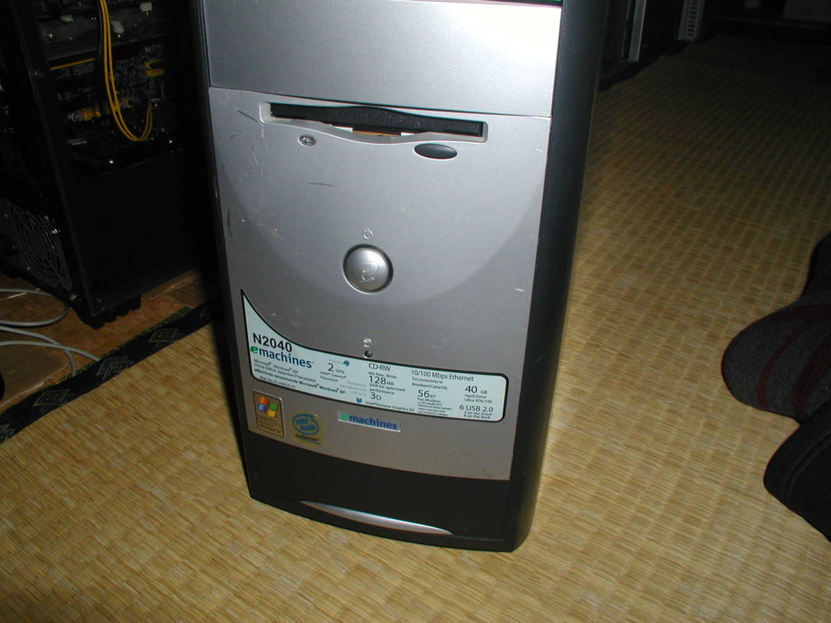 イーマシン N2040 ベアーボーンpcケースのみ拍卖