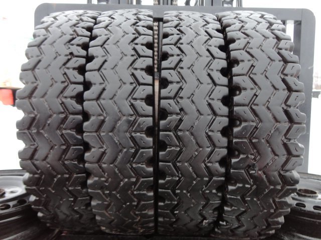 □L56 フロント用 フォークリフト 冬 ヨコハマ SUPER SNOW 733H 6.00-15 10PR 4本 2020年製拍卖