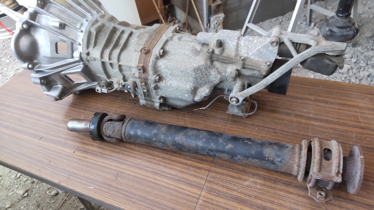 1JZ 2JZ 5速 ミッション W58 W55 W57 1軸 プロペラシャフト 5MT拍卖
