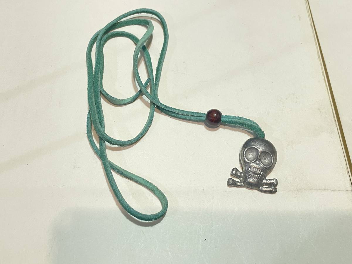 ガイコツ スカル Non omnis moriar Juna ネックレス 25g拍卖