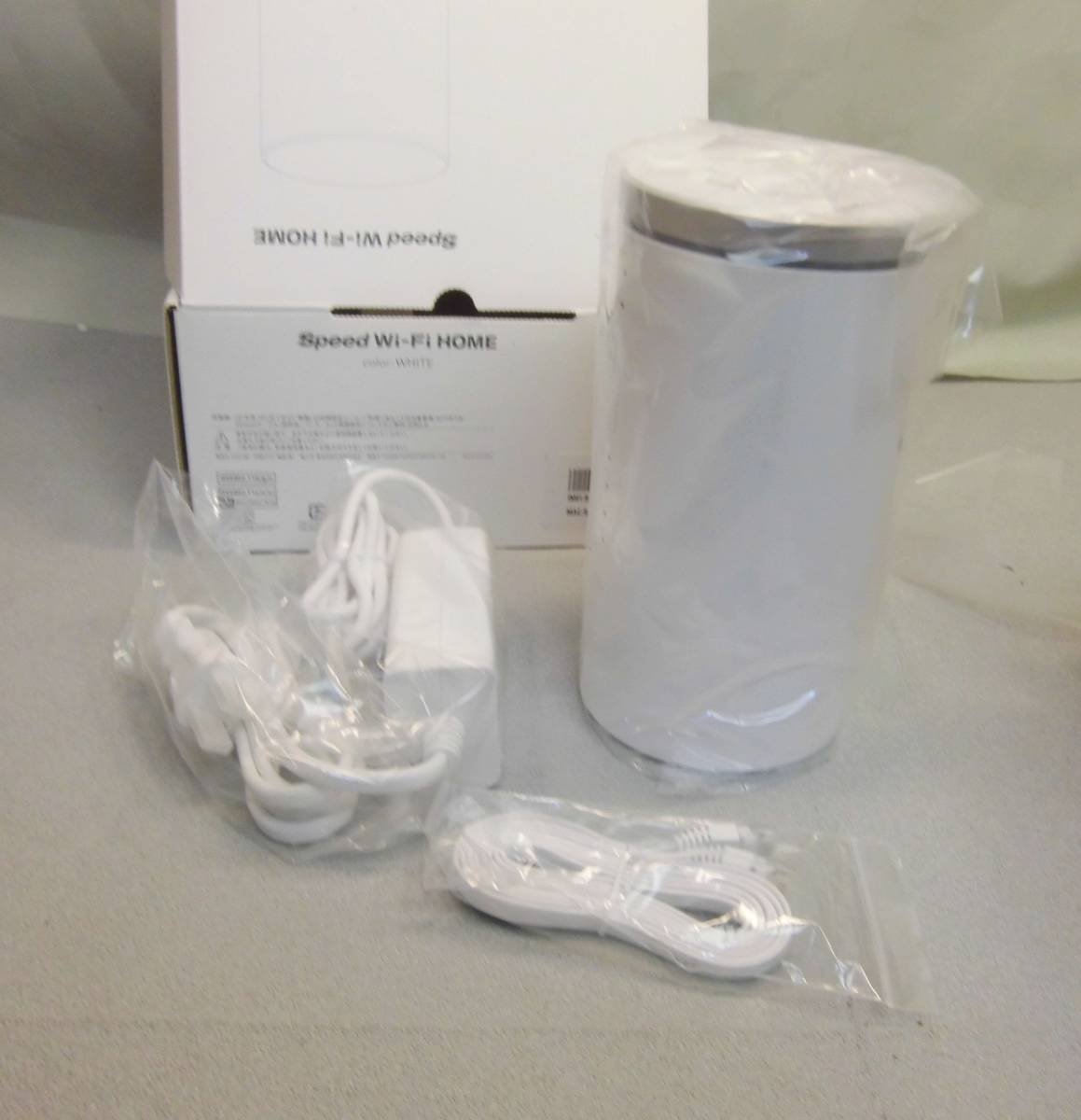 未使用・UQ Speed Wi-Fi HOME L01 HWS31SWU WHITE拍卖