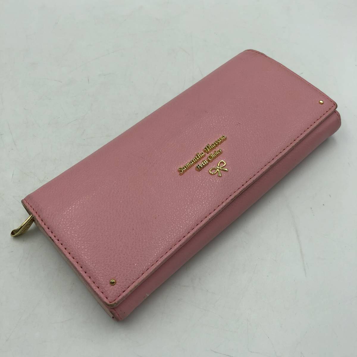 【SamanthaThavasa Petit Choice】 サマンサタバサ 長財布 財布 ピンク レディース 拍卖