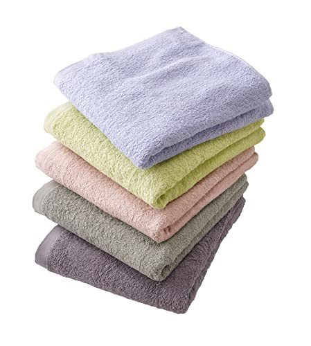 kosugizen ミニバスタオル 徳用アースカラー 50×100cm 5色セット拍卖