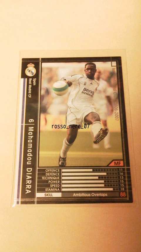 ☆WCCF2006-2007☆06-07☆361☆黒☆マハマドゥ・ディアッラ☆レアル・マドリード☆Mahamadou Diarra☆Real Madrid CF☆拍卖