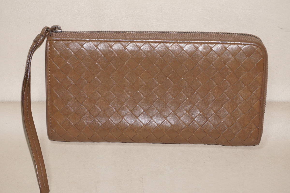 ”BOTTEGA VENETA L字ファスナー長財布”拍卖