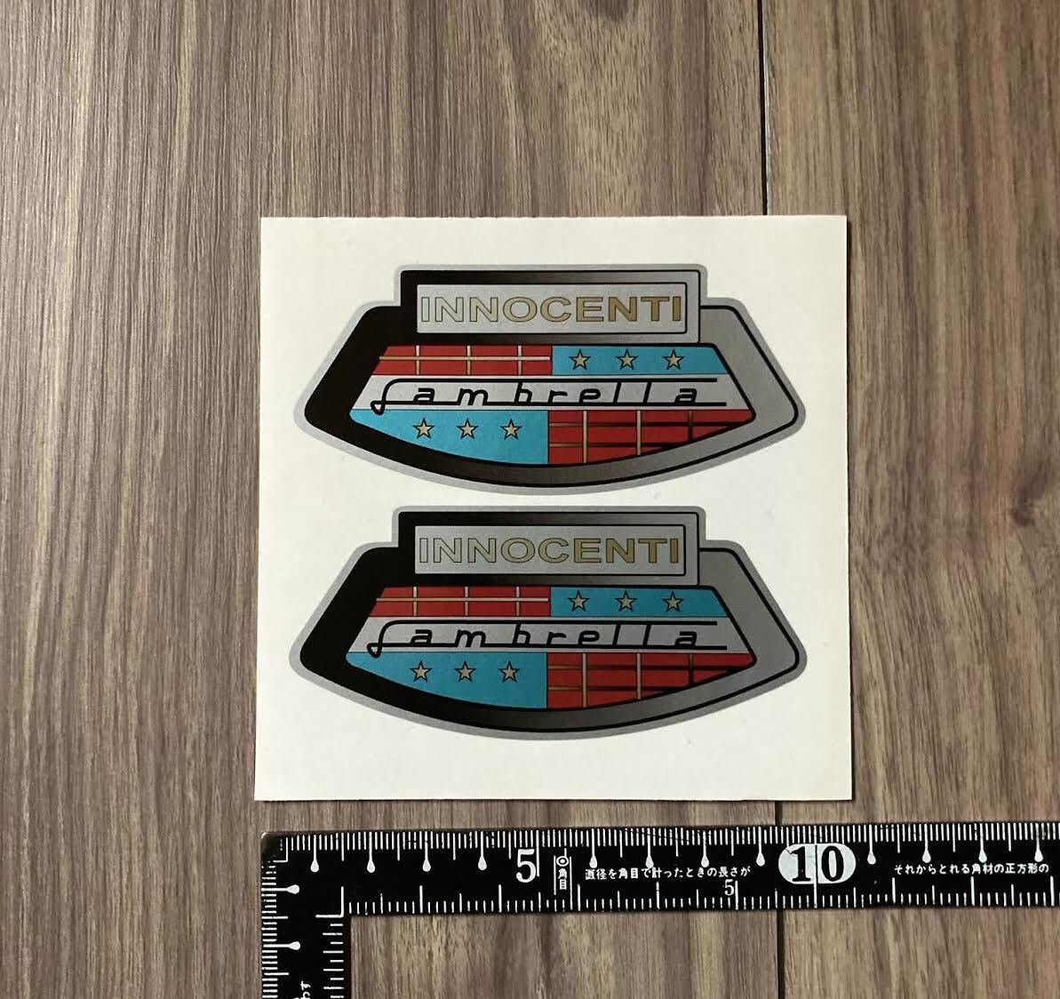 ★送料無料★Innocenti カッティング ステッカー シルバー拍卖