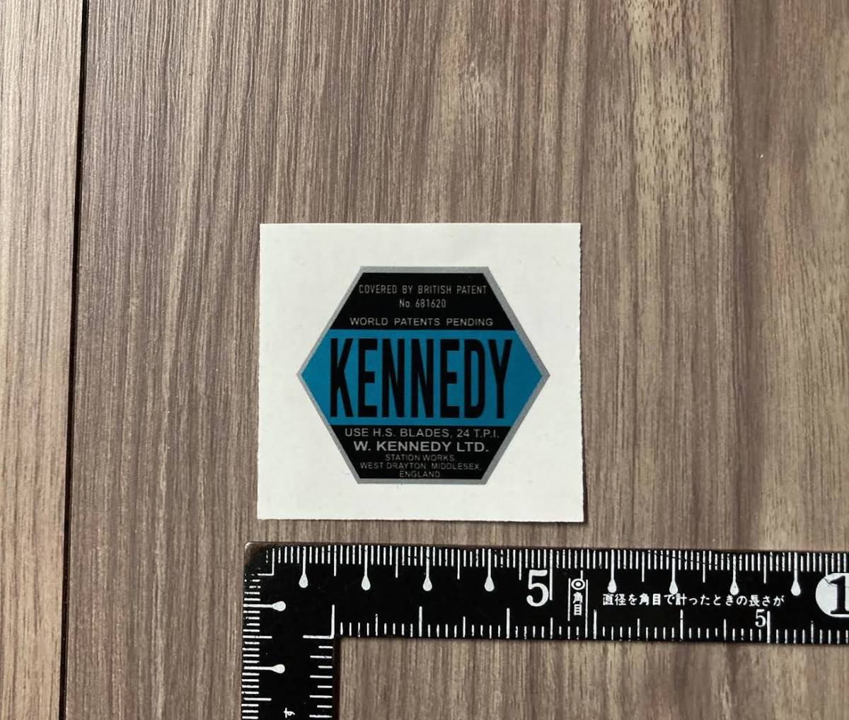 送料無料 Kennedy Saws ケネディ カッティング ステッカー 40mm x 35mm拍卖