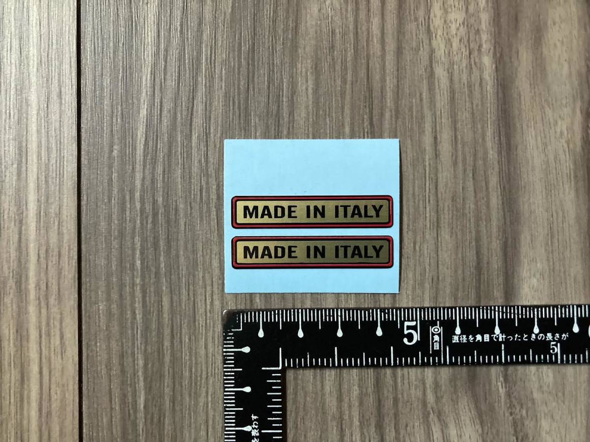送料無料 MADE IN ITALY イタリア製 ステッカー ゴールド セット拍卖