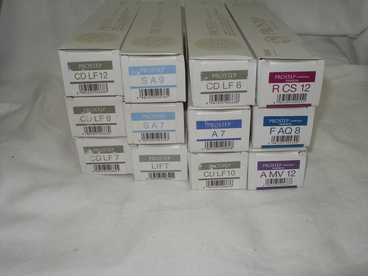 hoyu プロステップ ヘアカラー80g12本セット 未使用品拍卖