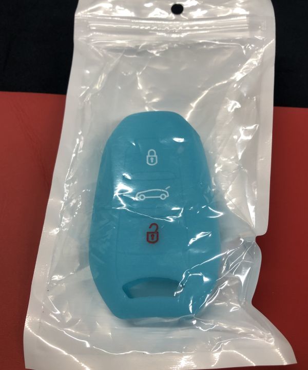 シリコン キーカバー シトロエン プジョー フィアット キーケース Citron Peugeot fiat 車の鍵カバー カギ保護 (-kec03sky拍卖