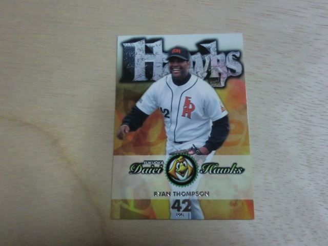 BBM 1998 FD67 トンプソン エイミングアゲイン 福岡ダイエーホークス拍卖