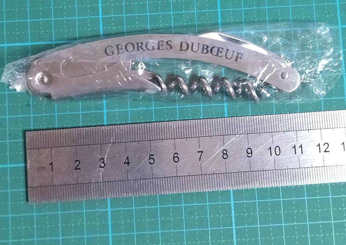 ジョルジュ・デュブッフ ソムリエナイフ ワインオープナー コルクぬき ワイン オープナー GEORGES DUBOEUF Waiter's Knife wine opener拍卖
