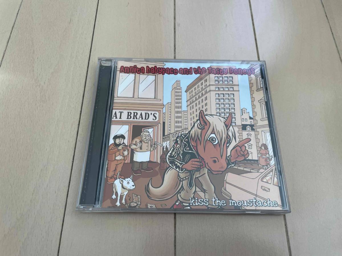 ★Annita Babyface And The Tasty Poneys『Kiss The Moustache』CD★power pop/pop punk拍卖