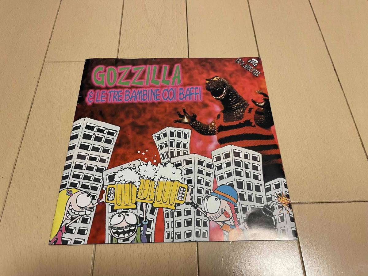 ★Gozzilla & Le Tre Bambine Coi Baffi『100% Agro Punx』7ep★pop punk/stiking polecats/fastfood/home alone拍卖