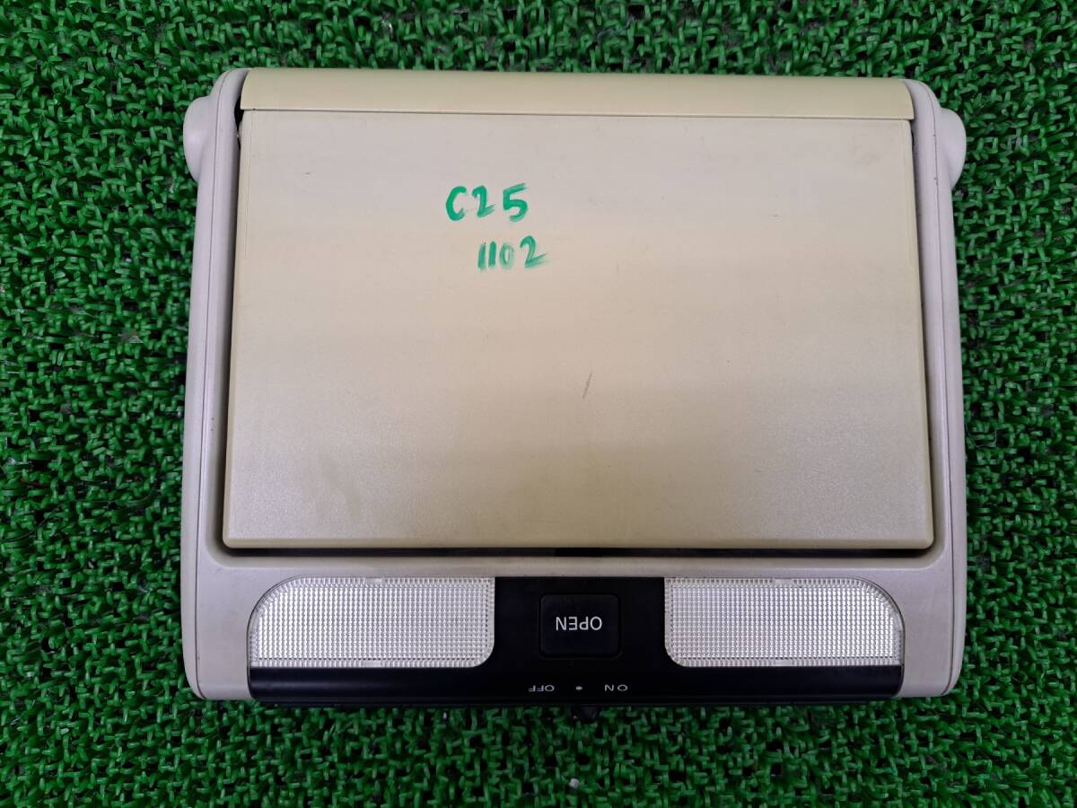 1102 日産 セレナ CC25 C25 フリップダウンモニター リアモニター拍卖