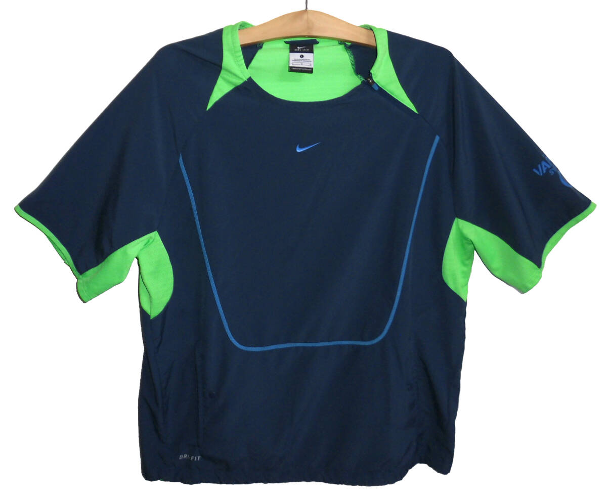 ¢美品 NIKE ナイキ DRY-FIT VAPOR SYSTEM プルオーバー ピステ Tシャツ L拍卖