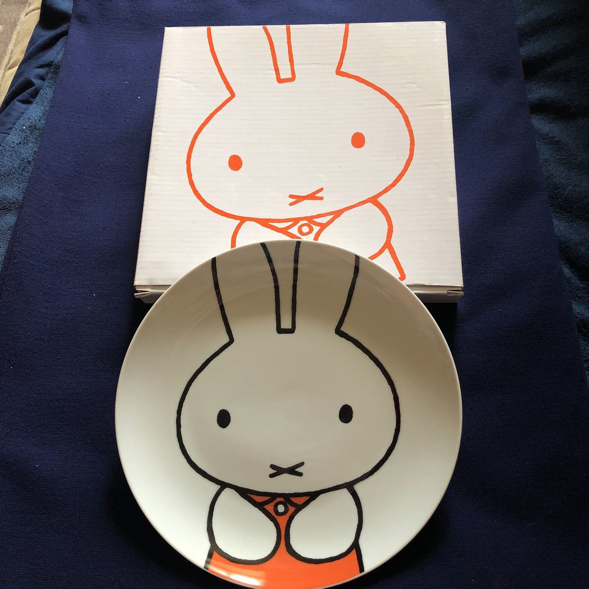 激レア非売品 ミッフィー 60周年×ローソン 陶器 ランチプレート 皿 ノベルティ拍卖