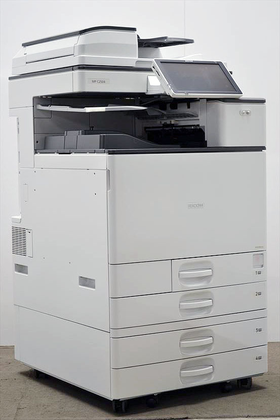 中古A3カラー複合機 RICOH/リコー MP C2504 カウンタ29,688 【中古】拍卖