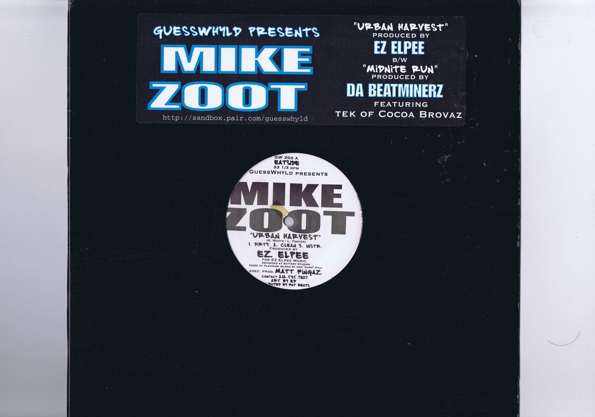 US盤 12inch Mike Zoot / Urban Harvest / Midnite Run / The Beatminerz Da GW 203拍卖