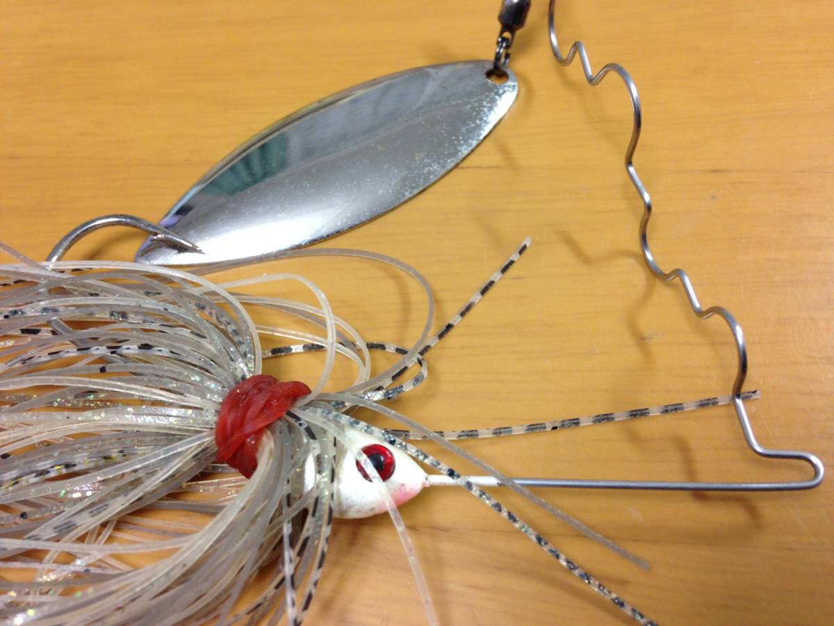 メーカー不明 スピナーベイト スカート輪ゴム留め #18-1054拍卖