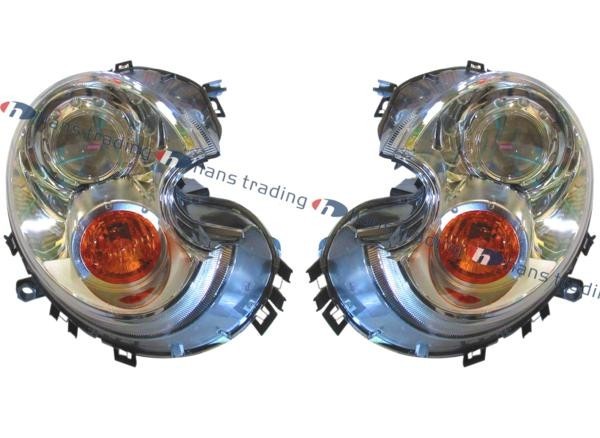 ※要在確 BMW MINI R55 R56 R57 バイキセノンヘッドライト HELLA製 ミニクーパー 純正OEM 63127269987 63127269988 ヘッドランプ拍卖