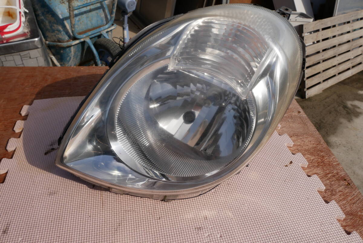 日産純正 MG22S モコ 左ヘッドライト 助手席側 中古拍卖