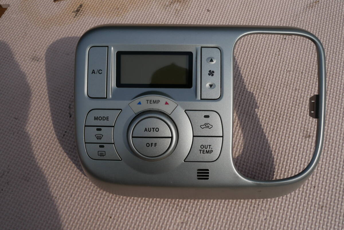 日産純正 MG22S モコ A/Cスイッチ エアコン操作スイッチ パネル シフトパネル 中古 トリムC11 MF22S拍卖