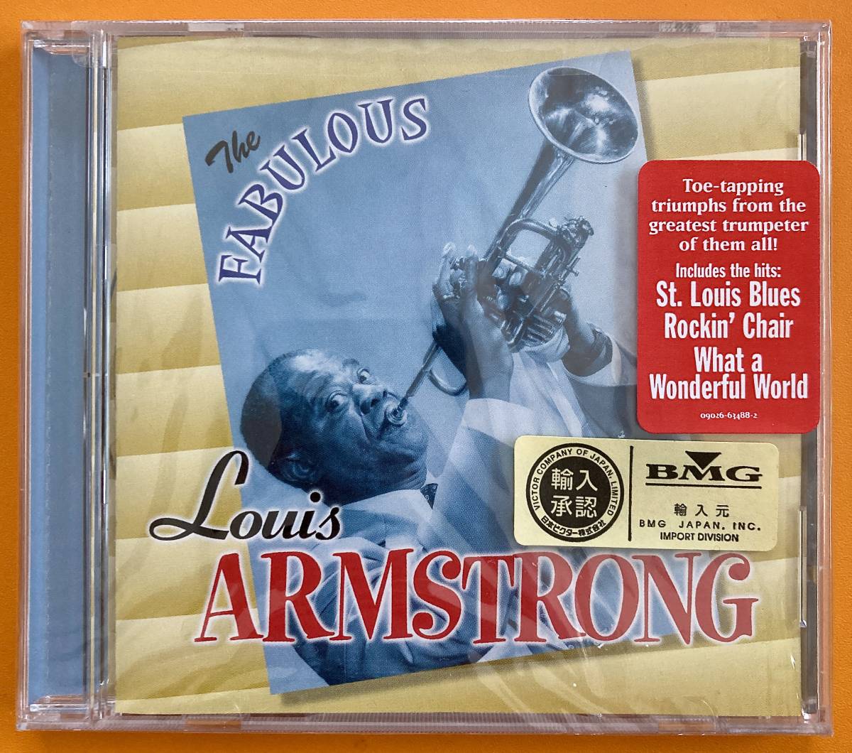 未開封・輸入盤CD ルイ・アームストロング 『The Fabulous Louis Armstrong』拍卖