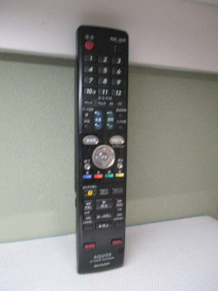 SHARP レコーダー用リモコン GA558PA拍卖