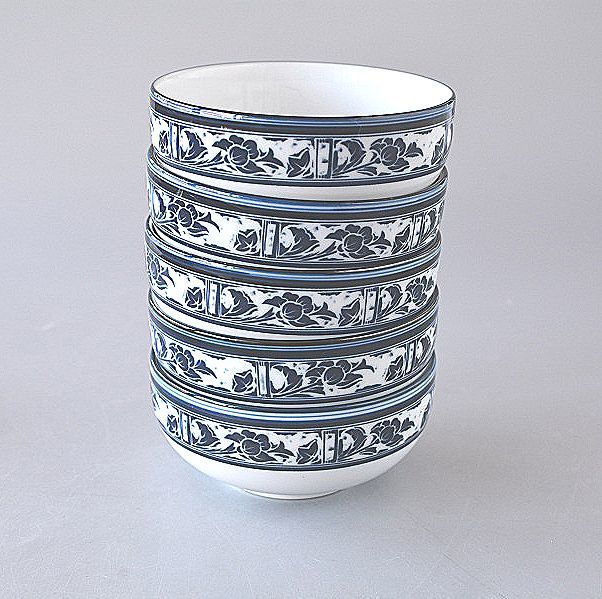 サラダボウル スープボウル 5個セット フラワーピニオン拍卖