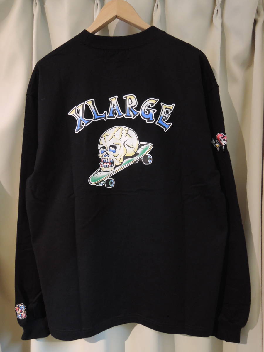 X-LARGE XLARGE エクストララージ GOOD TIME L/S TEE ブラック L ロンT 最新人気商品 送料¥230~ 再値下げしました!拍卖
