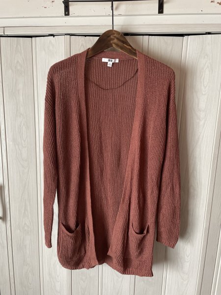 ◆UNIQLO/ユニクロ/ブラウンのカーディガン◆J拍卖