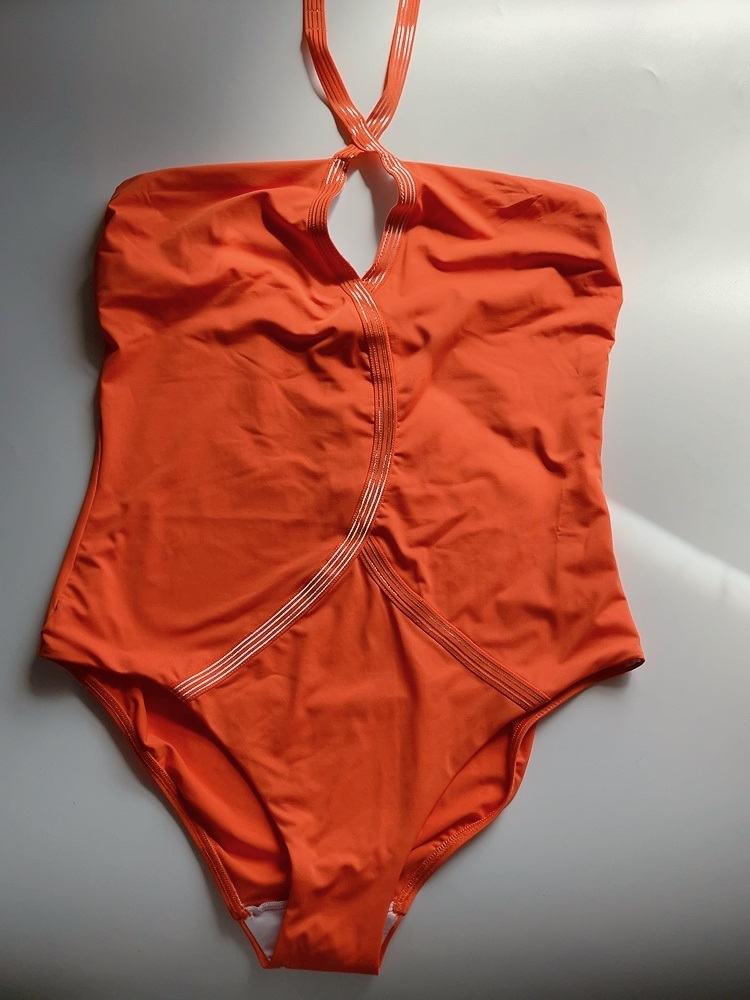 L☆Simone Perele シモーヌ ペレール ホルダーネック水着フランス高級スイミングウェアー 格安拍卖