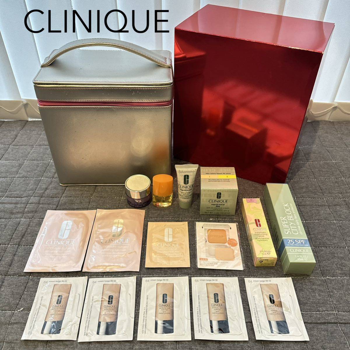 CLINIQUE クリニーク リペアウェア デイ インテンシブ クリーム15 リペアウェア エクストラヘルプセラム 美容液 スーパーシティブロック25拍卖