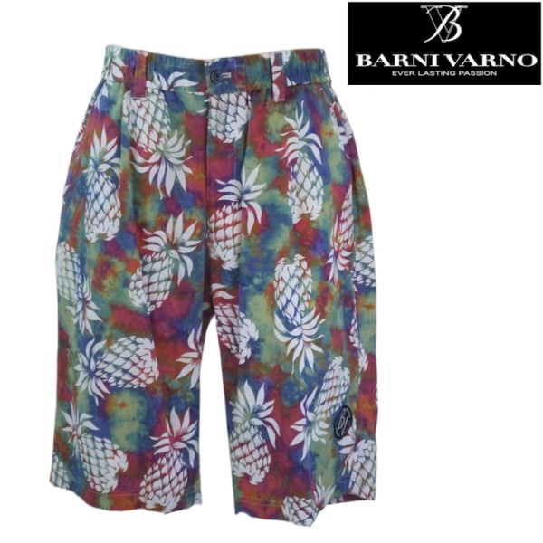 【春夏SALE】バーニヴァーノ/BARNIVARNO 春夏物 短パン Lサイズ 972-カラフル系拍卖