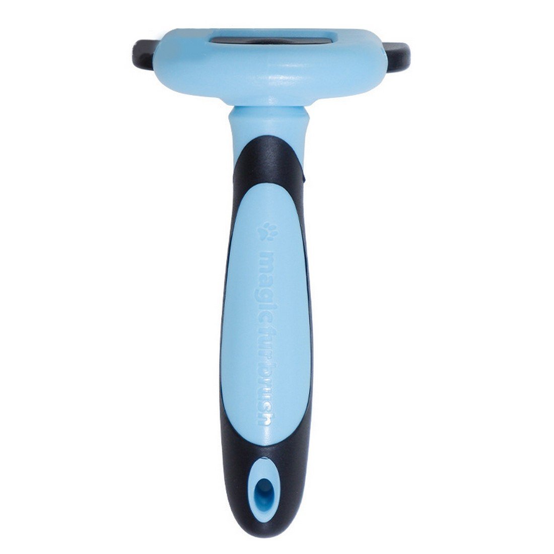 ペット用コーム コーム取り外し可能 犬用ヘアコーム 動物用ヘアナイフ 浮き毛用コーム 猫用コーム ペット Mサイズ ライトブルー拍卖